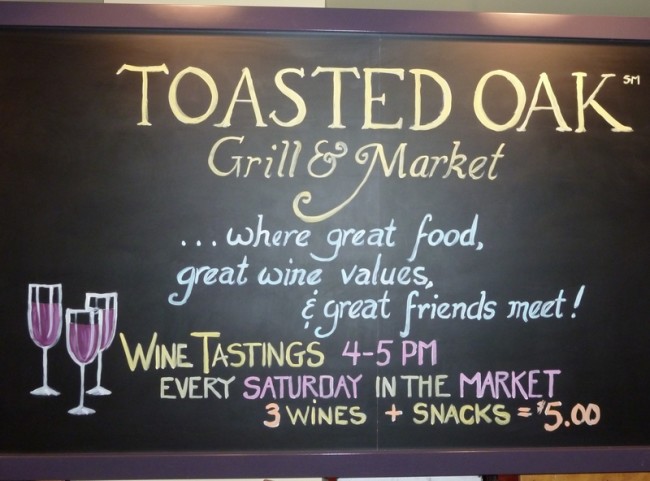 Toasted Oak Grill & Market Murals