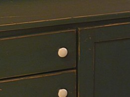 painted finish dresser by Ellen Leigh