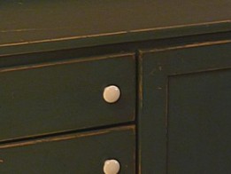 painted finish dresser by Ellen Leigh