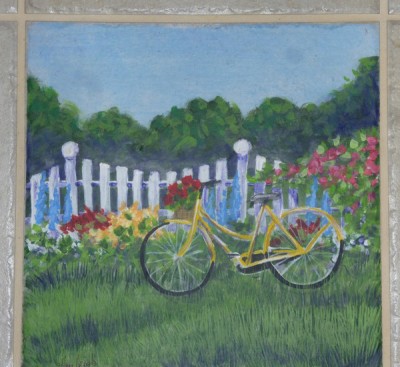 Bicycle in the Garden