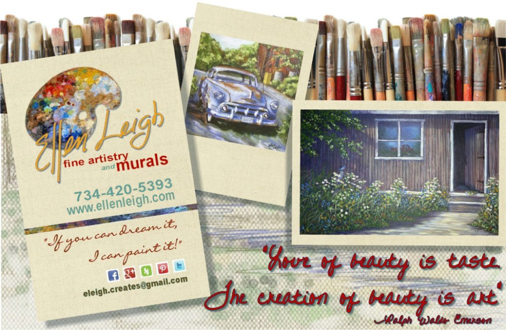 Contact Ellen Leigh for your mural painting needs in SE Michigan